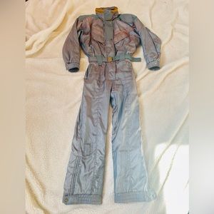Vintage Iridescent Nevica Snowsuit